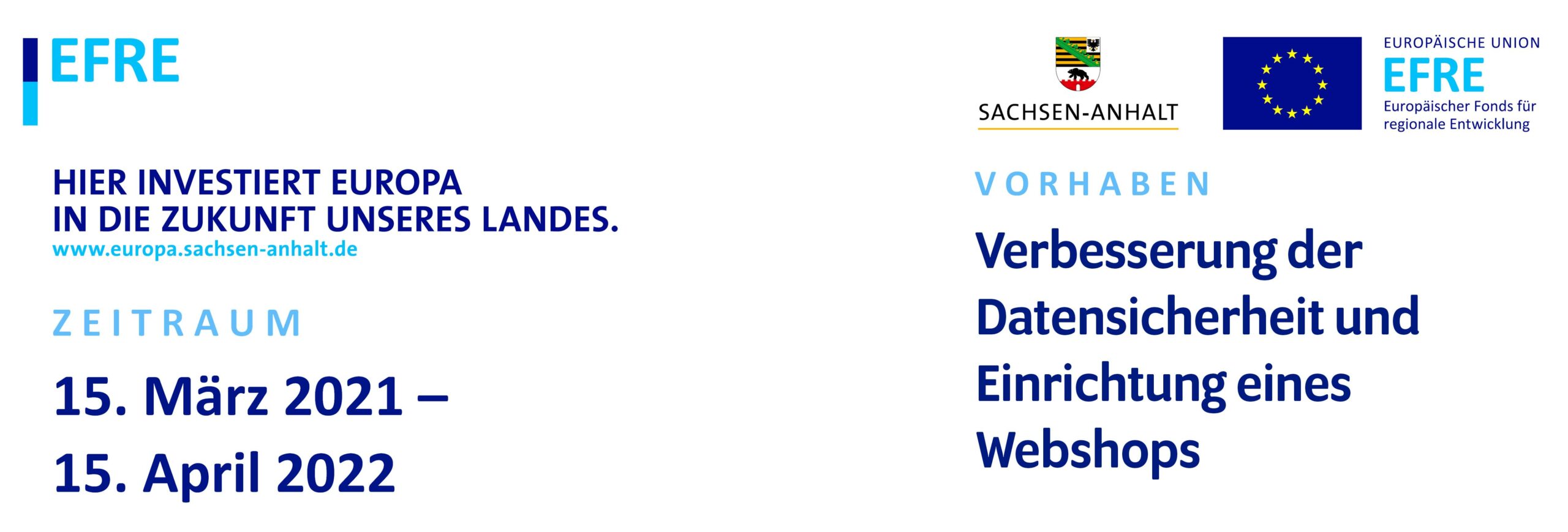 Gefördert durch den Europäischen Fonds für regionale Entwicklung (EFRE) – Informationen zum Vorhaben von FFMEDIA